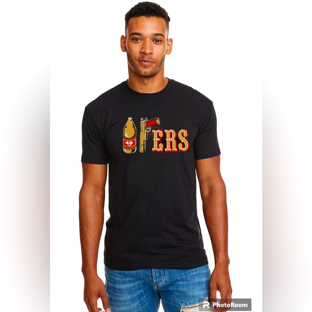 Brand New! San Francisco “Forty - 9 ers” custom t shirt